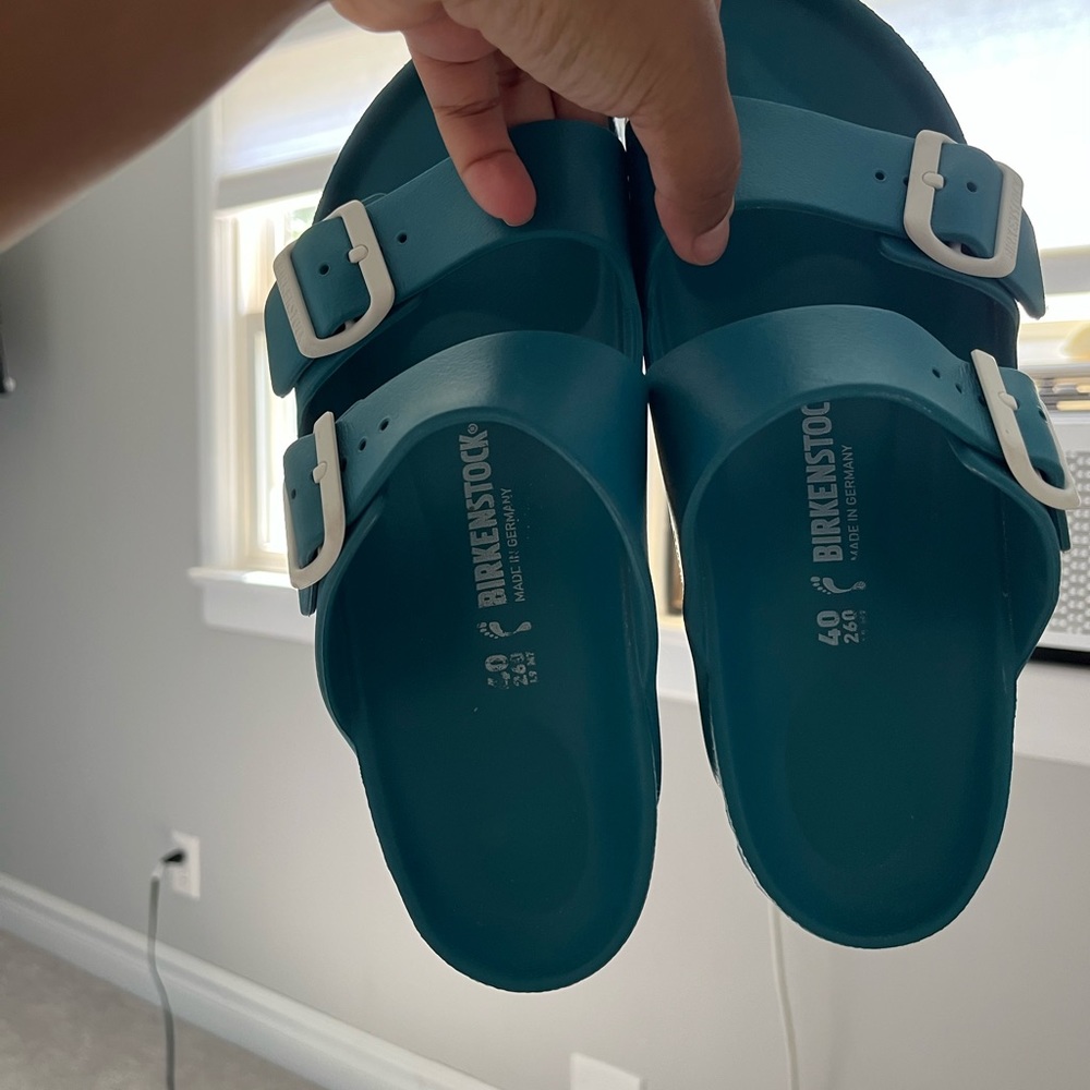 TEAL BIRKENSTOCK EVA W9